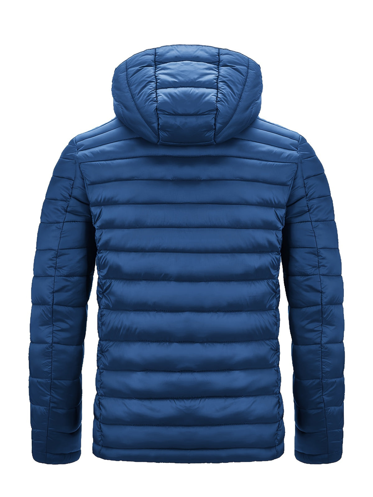 HOODED QUILTED PUFFER JACKET FOR MEN