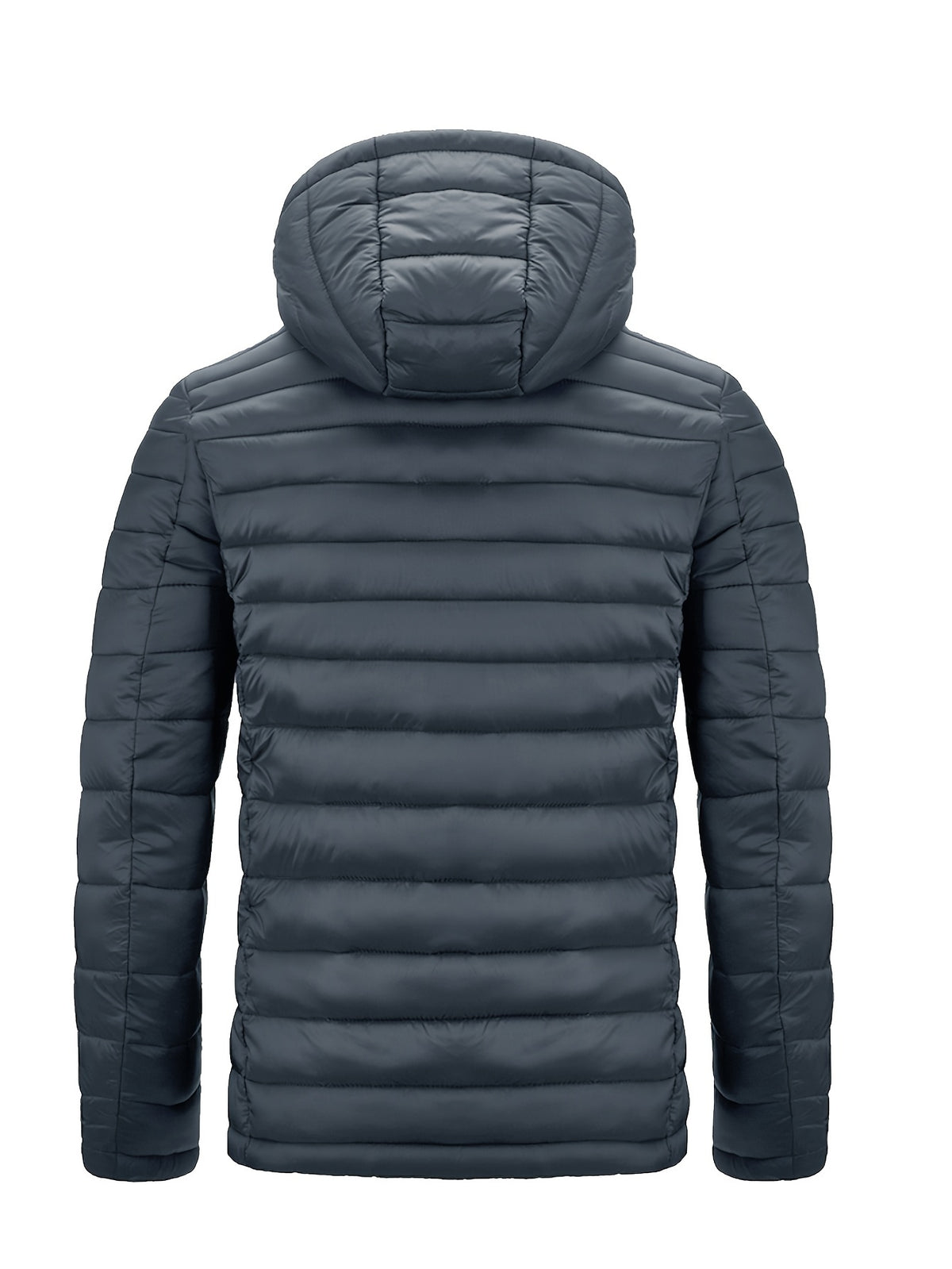 HOODED QUILTED PUFFER JACKET FOR MEN