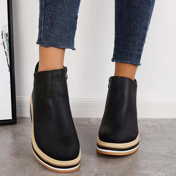 SIDE-ZIP CHELSEA BOOT FOR WOMEN