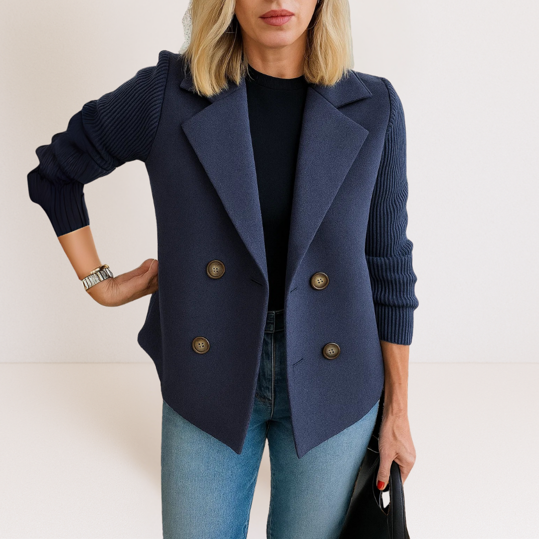 FITTED LONGLINE BLAZER FOR WOMEN