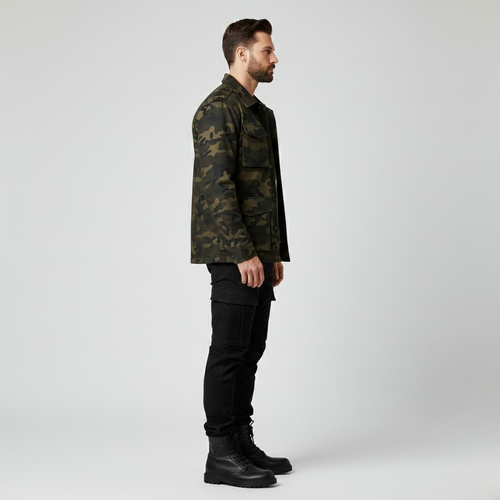 Men's Camo Field Utility Jacket