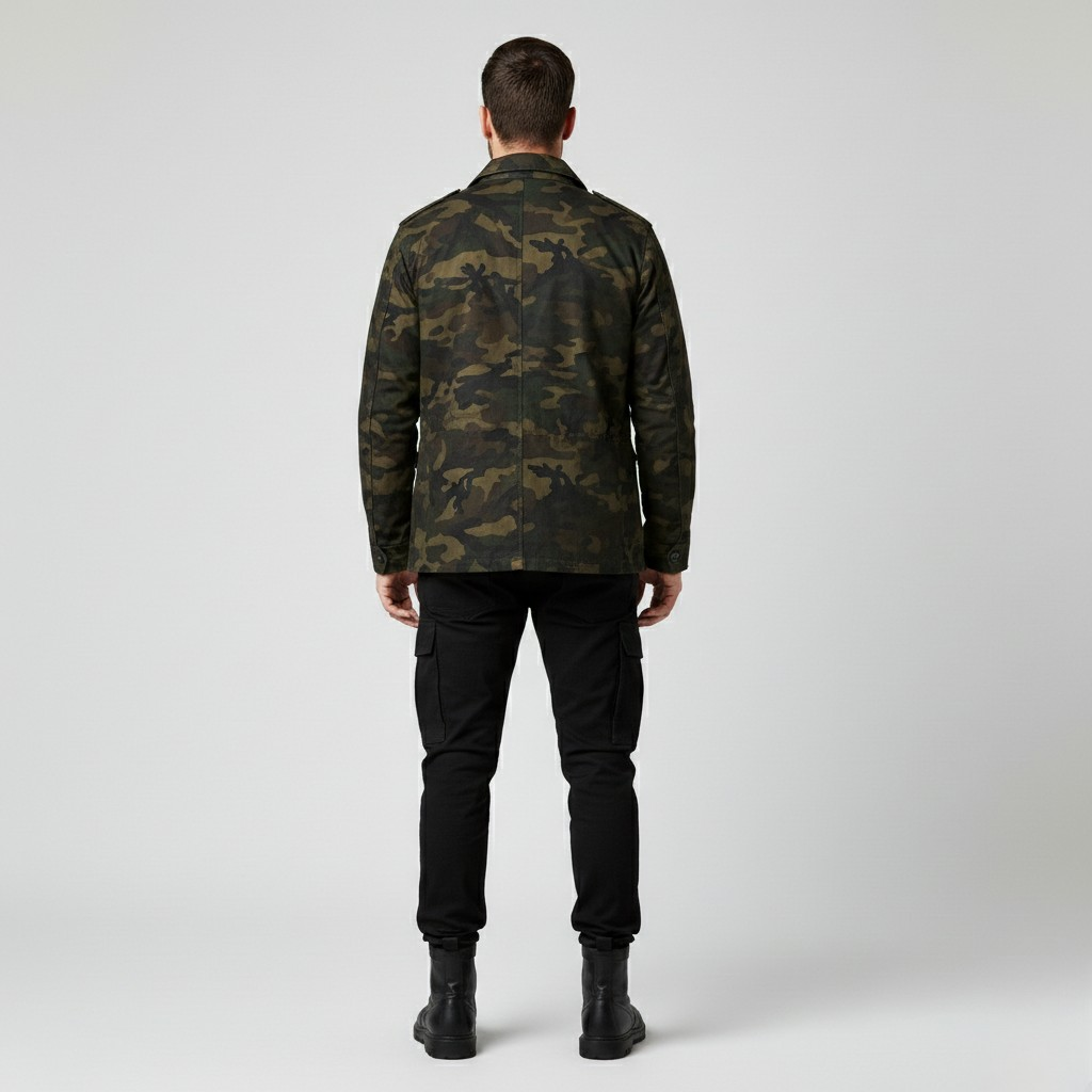 Men's Camo Field Utility Jacket