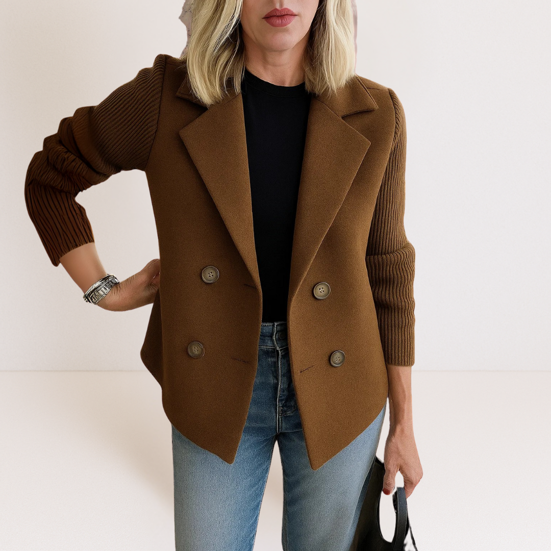 FITTED LONGLINE BLAZER FOR WOMEN