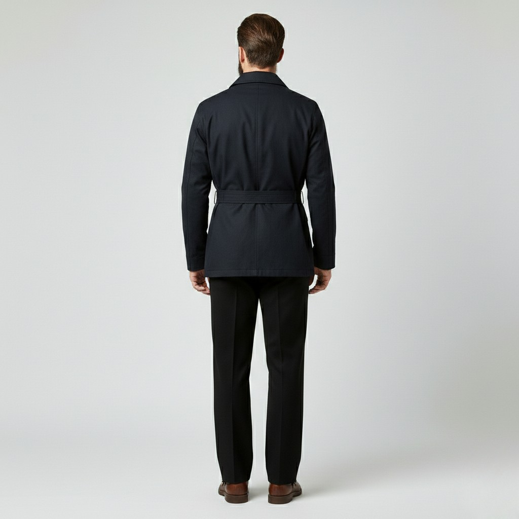 Men's Belted Utility Field Jacket