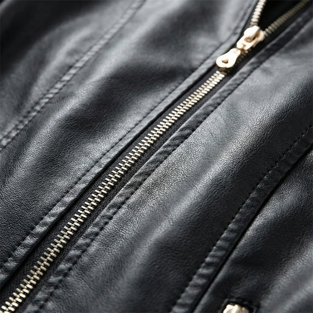 RILEY | SLIM FIT LEATHER JACKET FOR WOMEN