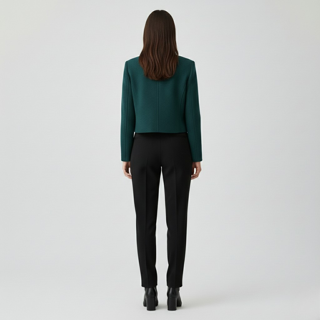 Women's Structured Cropped Jacket