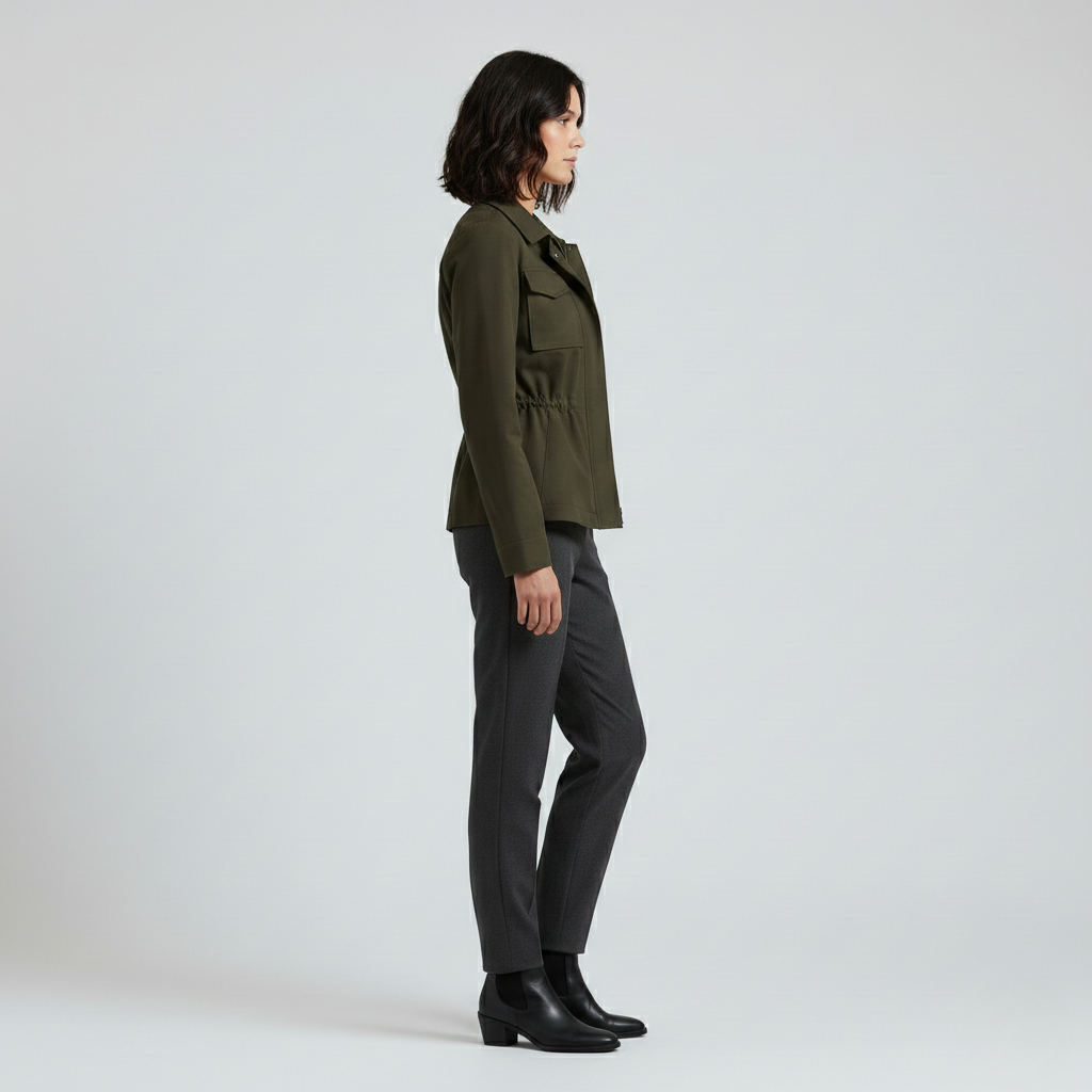 Women's Utility Drawstring Jacket