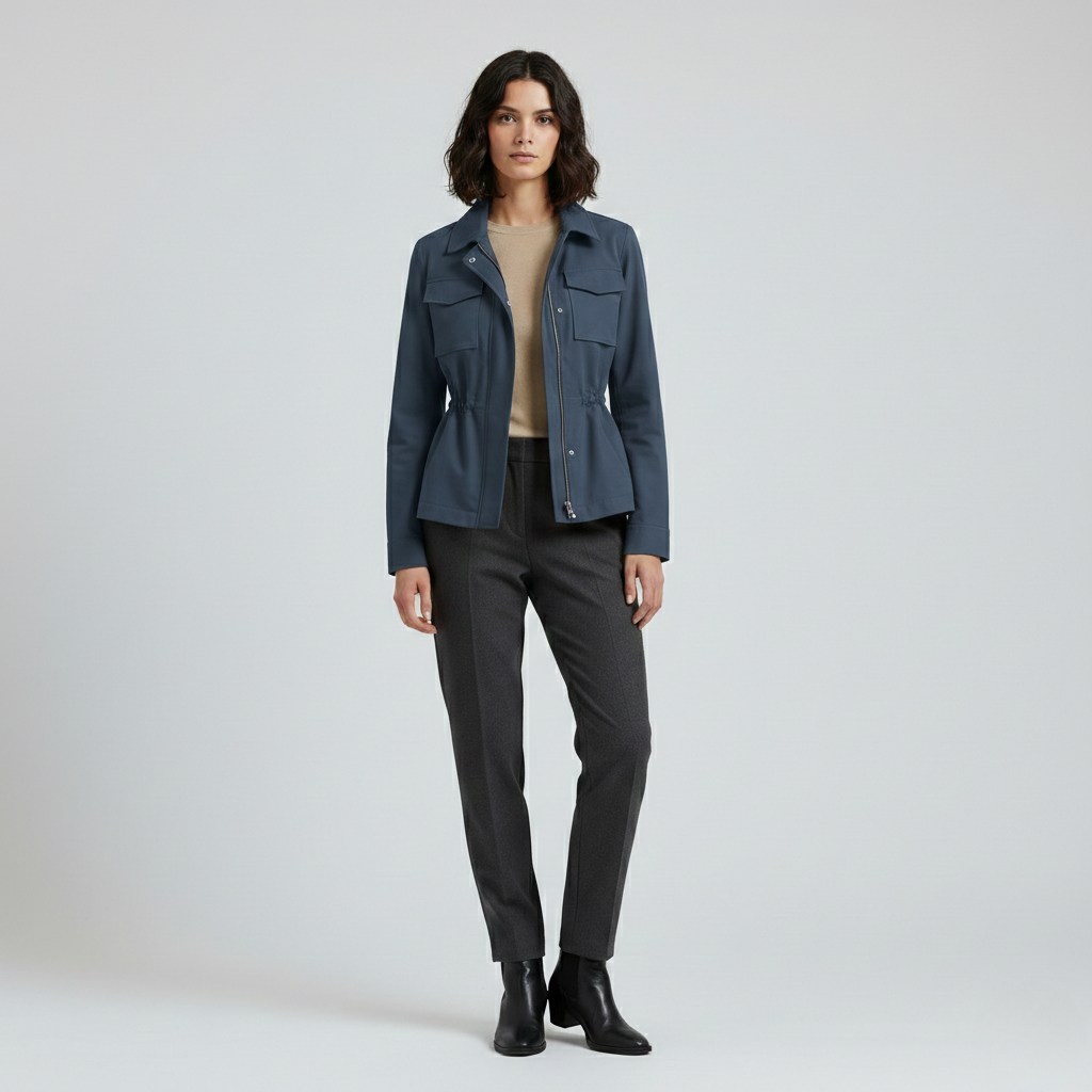 Women's Utility Drawstring Jacket