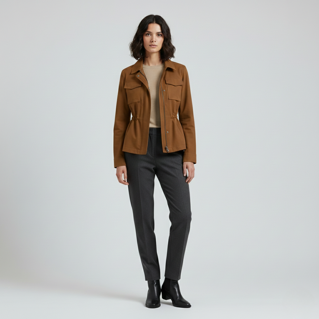 Women's Utility Drawstring Jacket