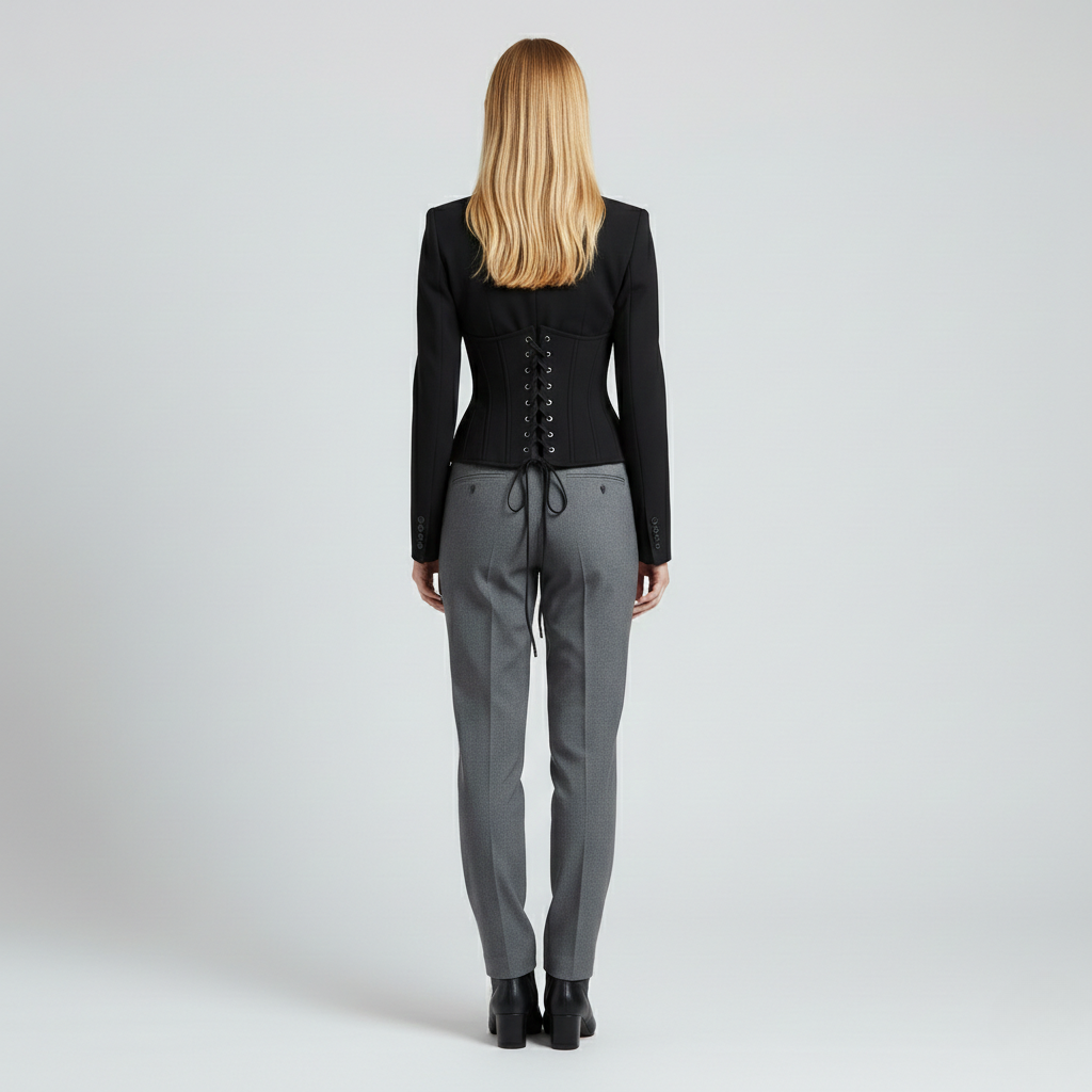 Women's Corset-Structured Blazer