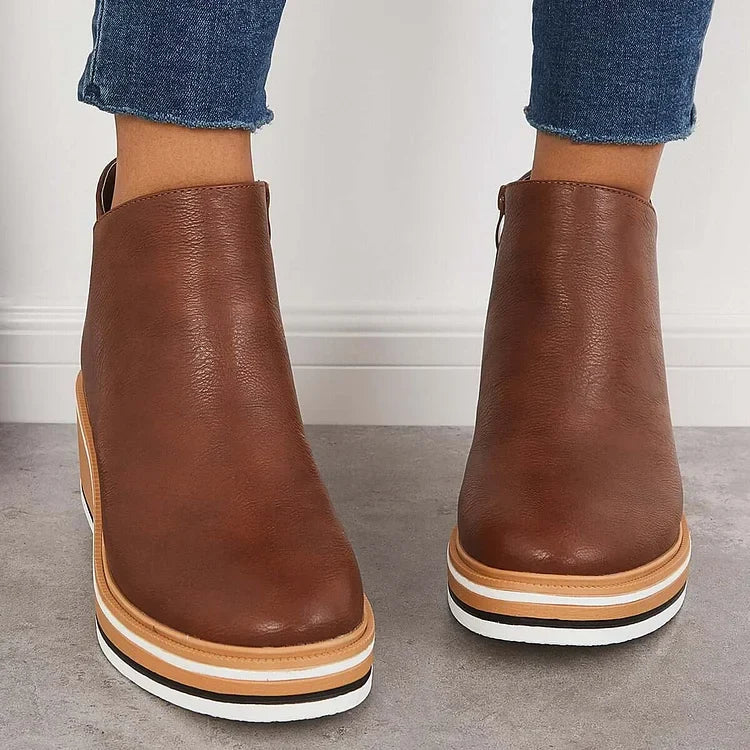 SIDE-ZIP CHELSEA BOOT FOR WOMEN