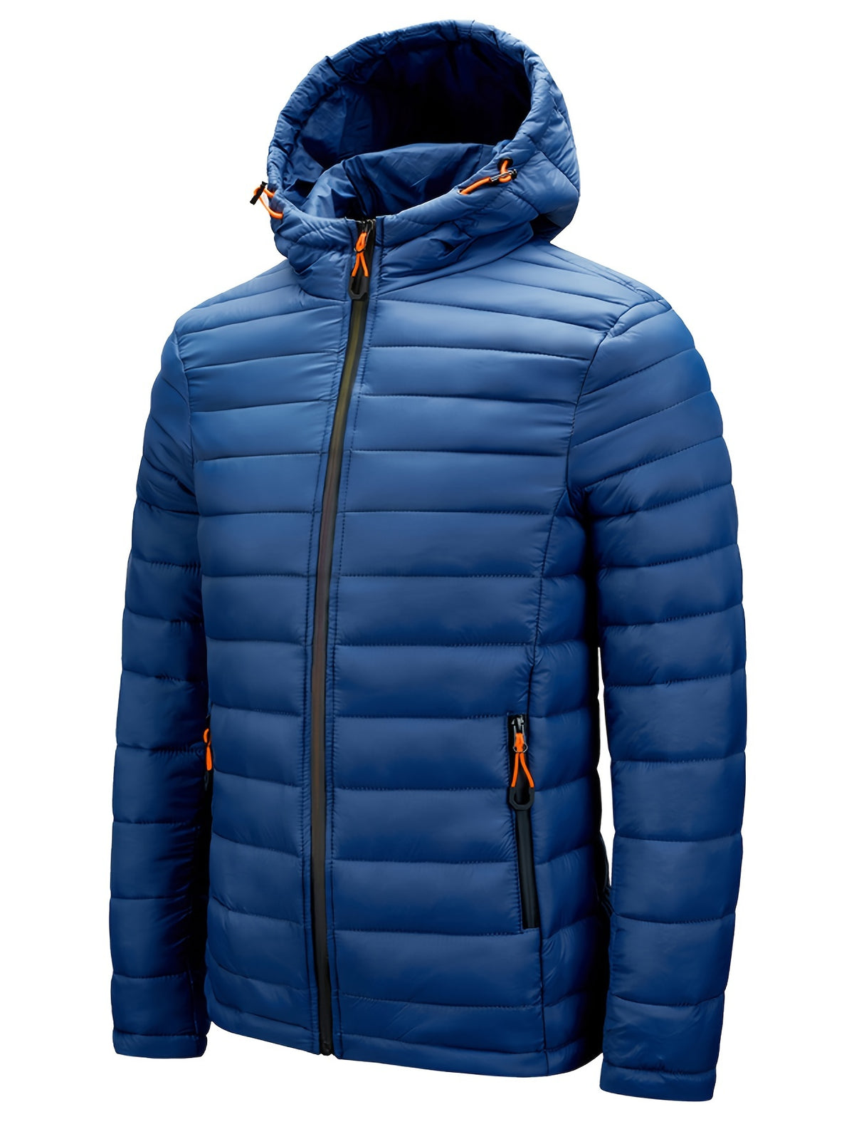 HOODED QUILTED PUFFER JACKET FOR MEN