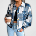 RIBBED OPEN-FRONT CARDIGAN FOR WOMEN