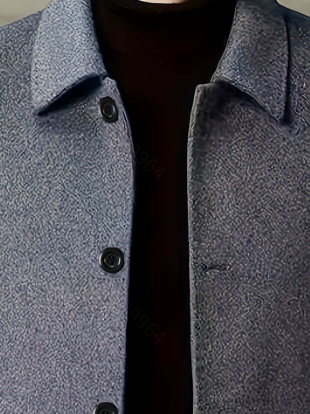CLASSIC COLLAR TRENCH COAT FOR MEN