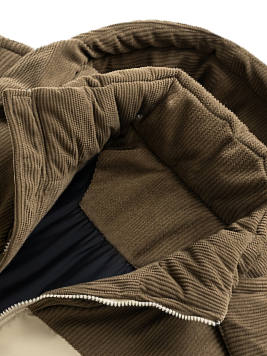 COLORBLOCK HOODED PUFFER JACKET FOR MEN