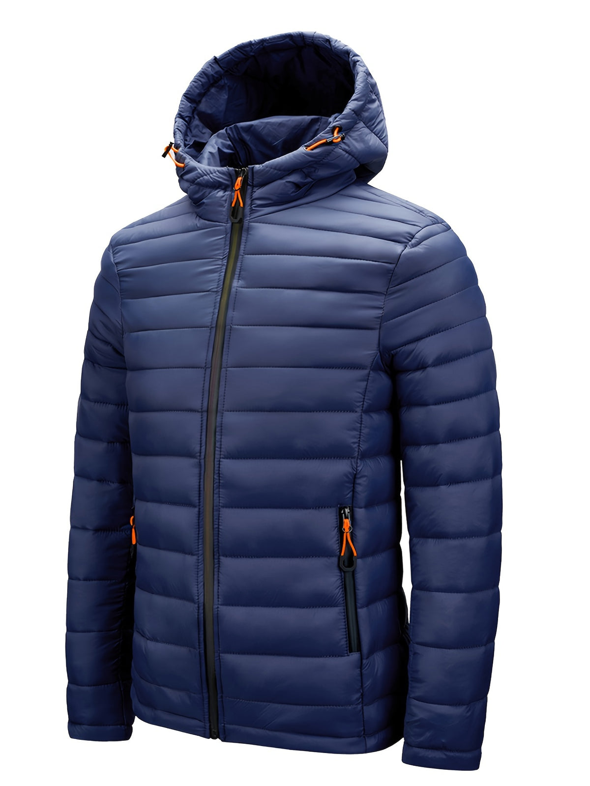 HOODED QUILTED PUFFER JACKET FOR MEN
