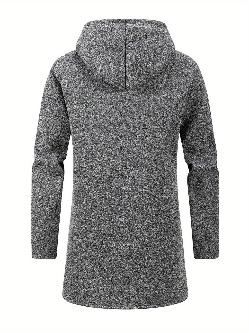 HOODED FLEECE-LINED TRENCH COAT FOR MEN
