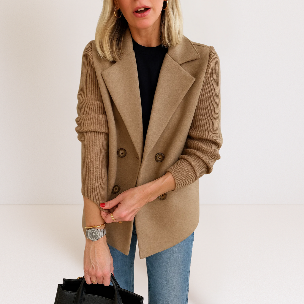 FITTED LONGLINE BLAZER FOR WOMEN