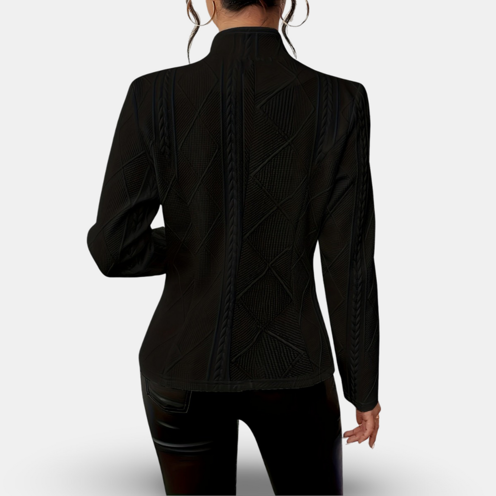 FITTED KNIT CARDIGAN FOR WOMEN