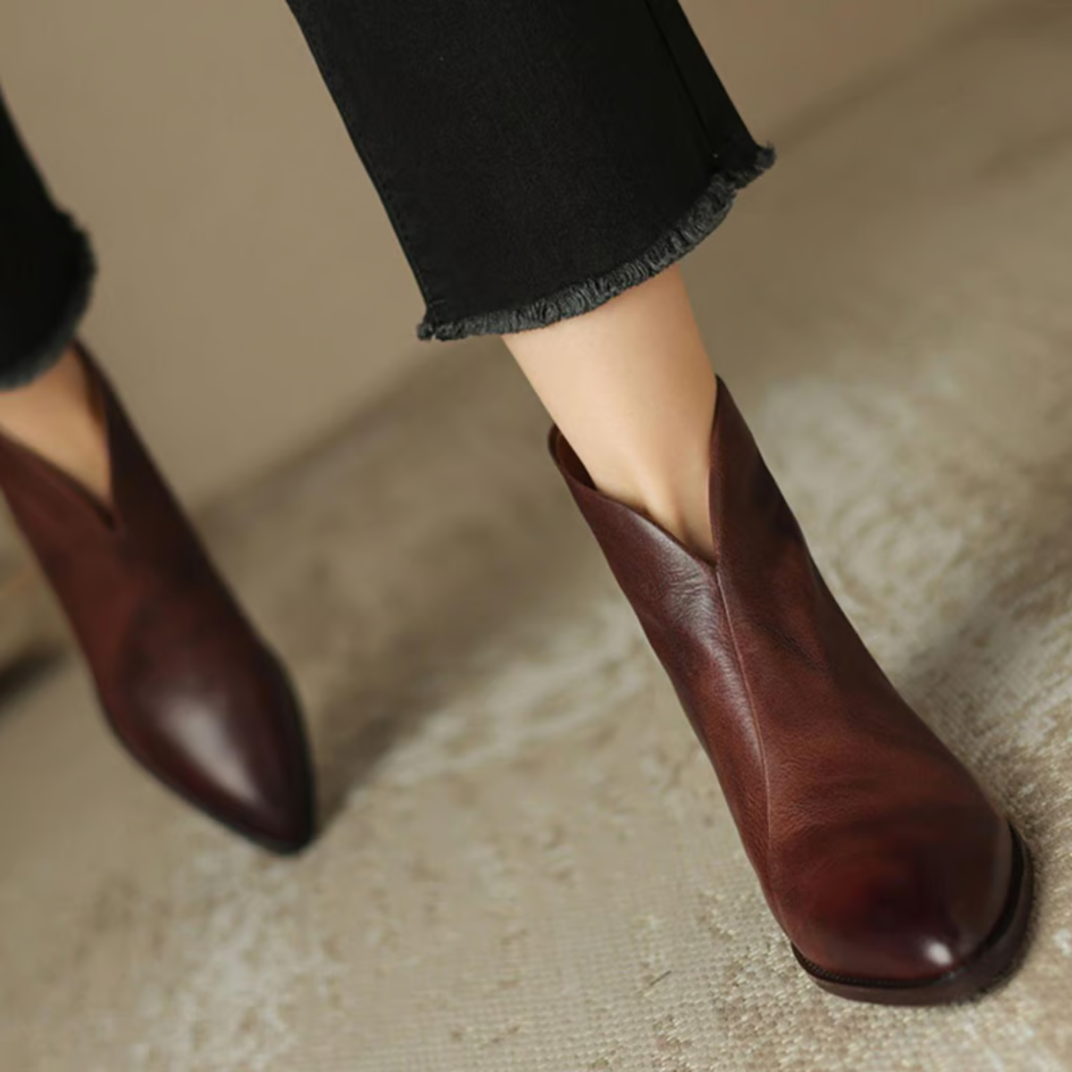 SCULPTED CHELSEA BOOT FOR WOMEN