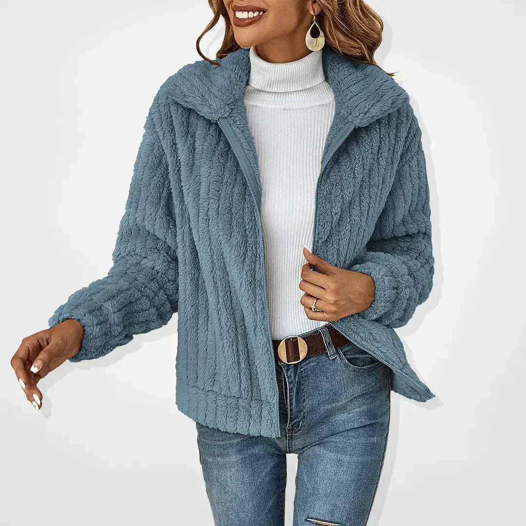 SHAWL COLLAR KNIT CARDIGAN FOR WOMEN