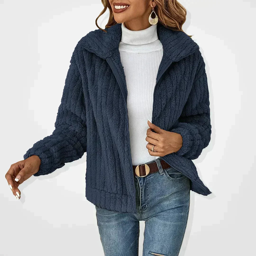 SHAWL COLLAR KNIT CARDIGAN FOR WOMEN