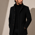 STAND COLLAR WINTER COAT FOR MEN