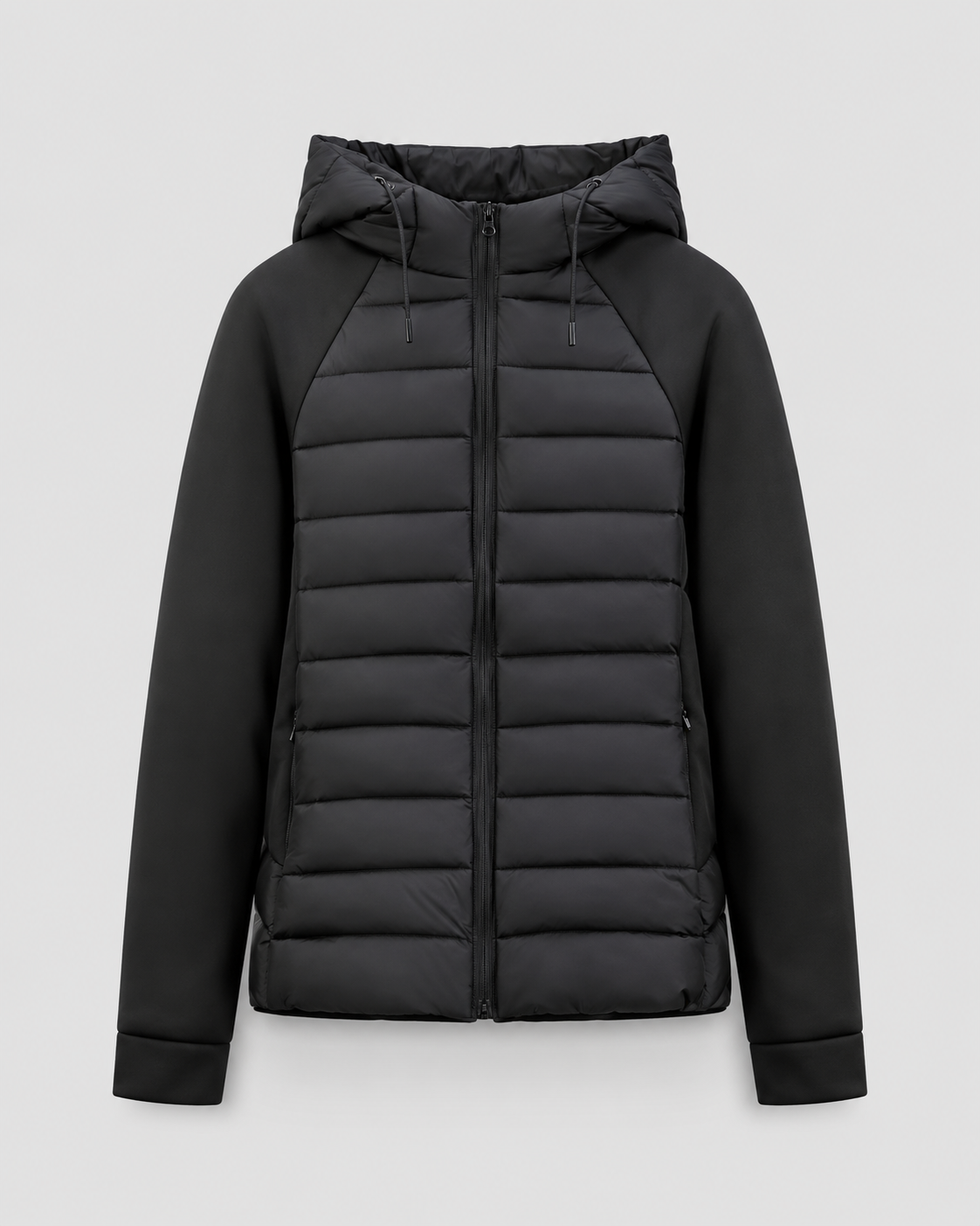 HOODED QUILTED PUFFER JACKET FOR WOMEN