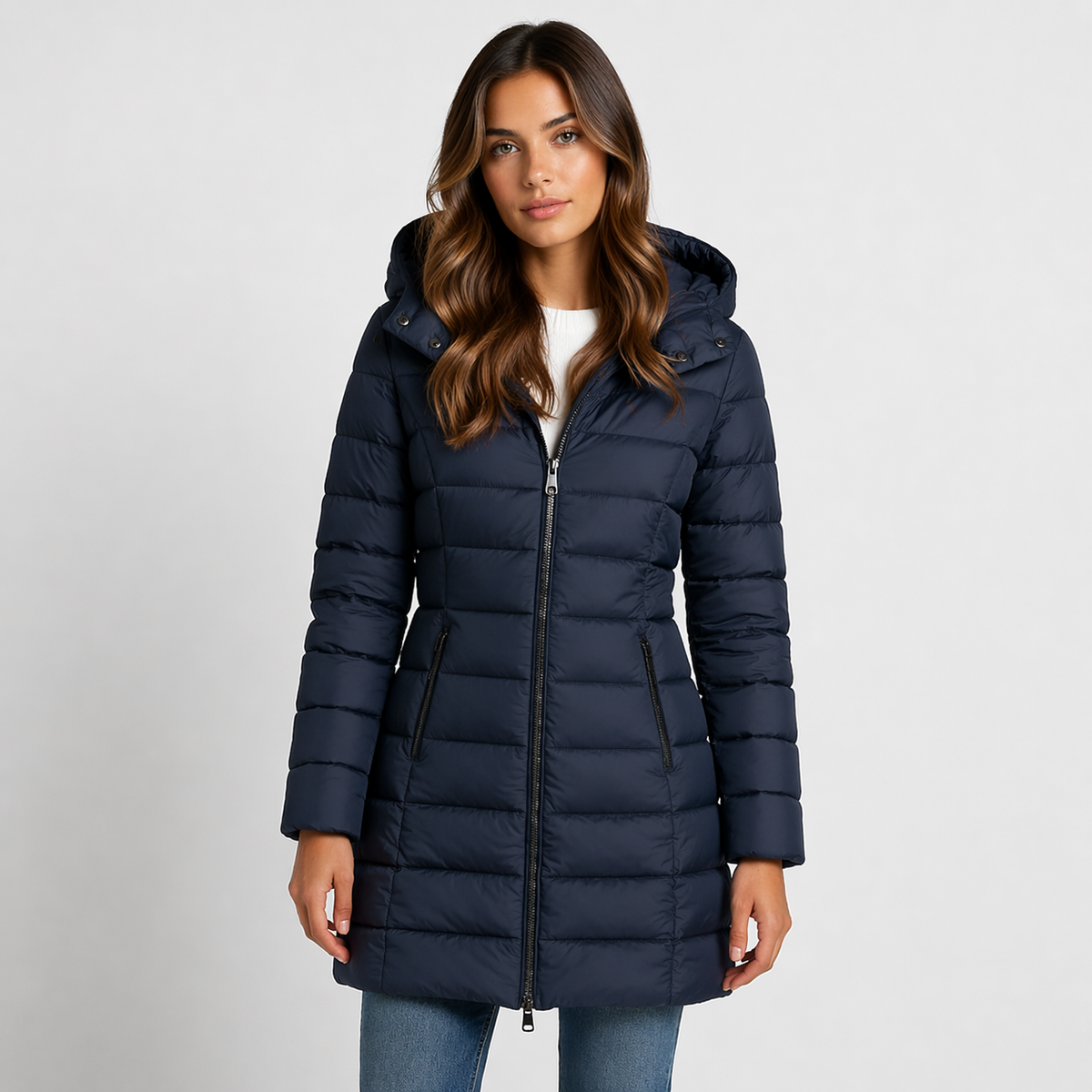 QUILTED PUFFER JACKET FOR WOMEN
