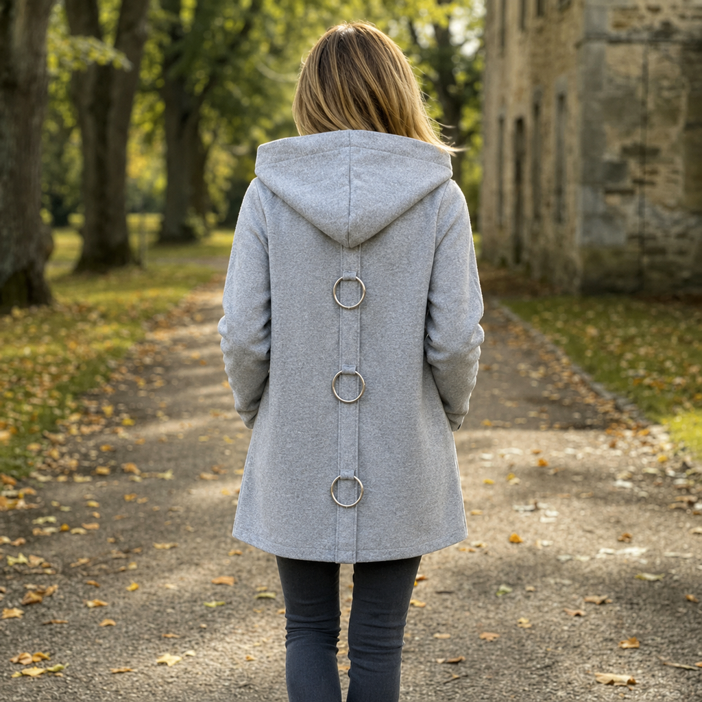 OVERSIZED HOODED CARDIGAN FOR WOMEN