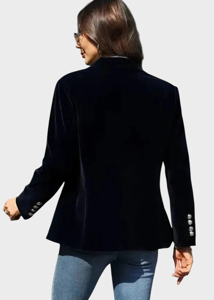 STRUCTURED SHOULDER BLAZER FOR WOMEN