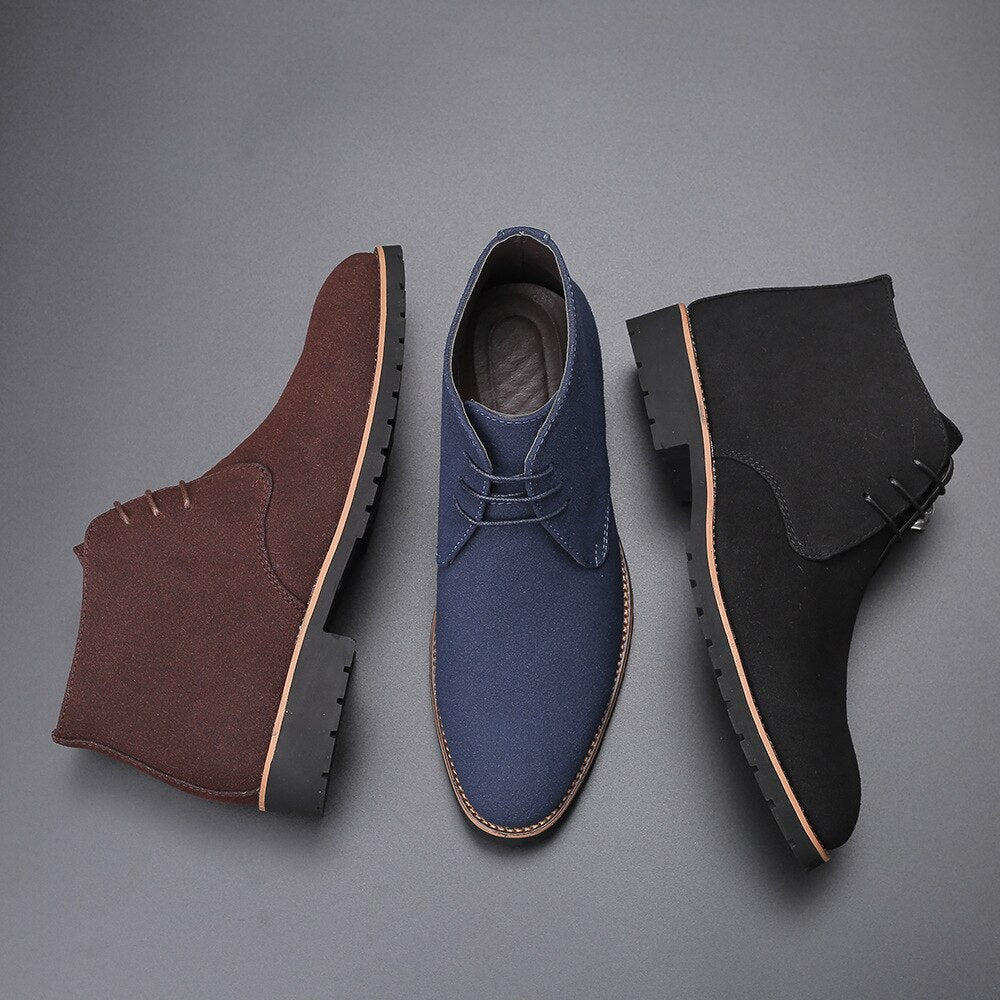 LUGGED SOLE CHELSEA BOOTS FOR MEN