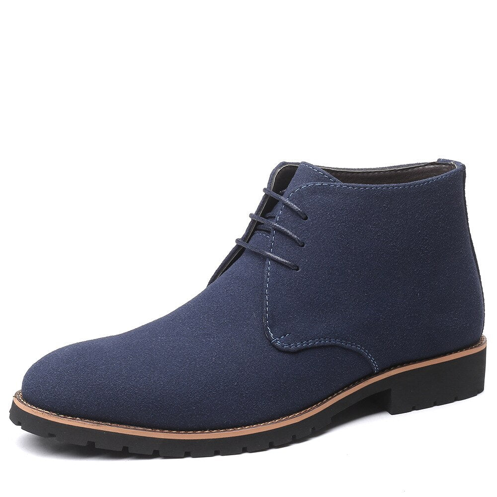 LUGGED SOLE CHELSEA BOOTS FOR MEN