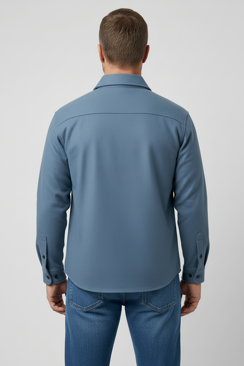 CHEST POCKET OVERSHIRT JACKET FOR MEN
