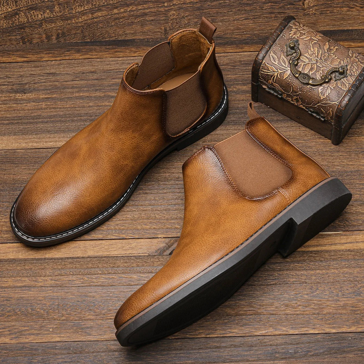 CLASSIC SLIP-ON CHELSEA BOOT FOR MEN