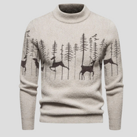 REINDEER KNIT SWEATER FOR MEN