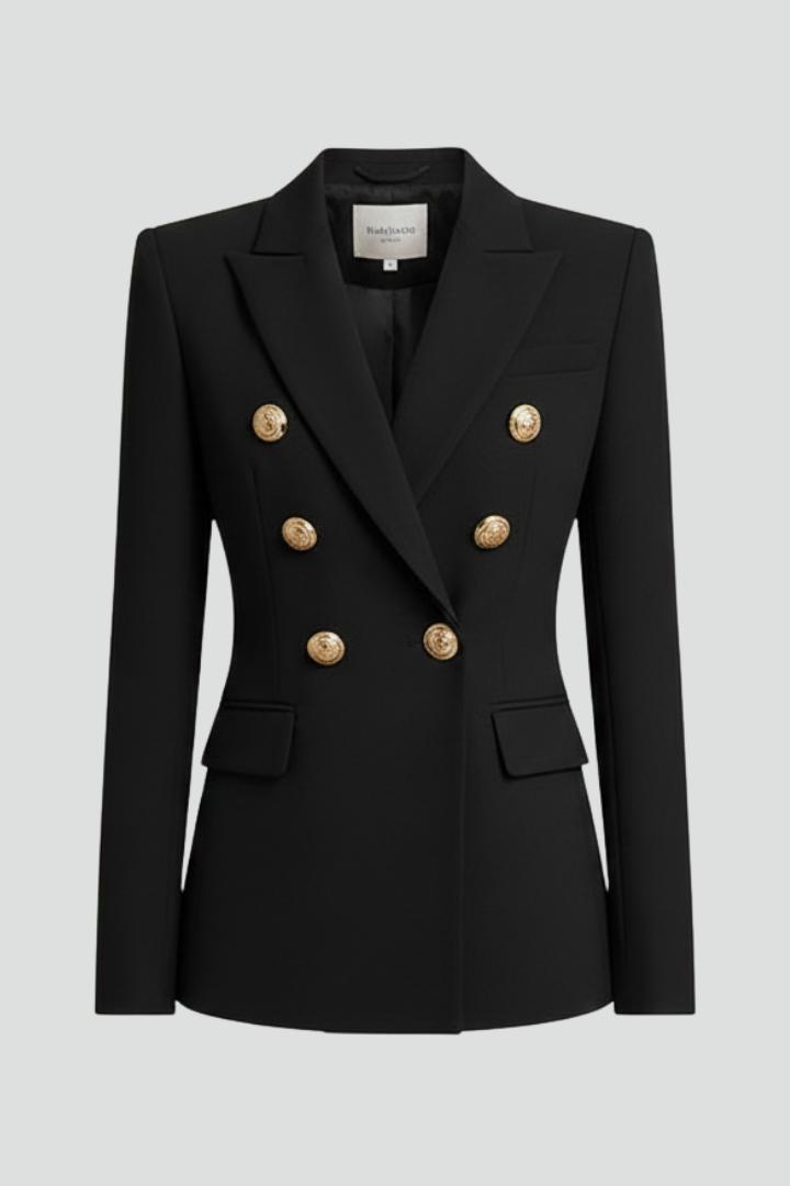 DOUBLE BUTTON BLAZER FOR WOMEN