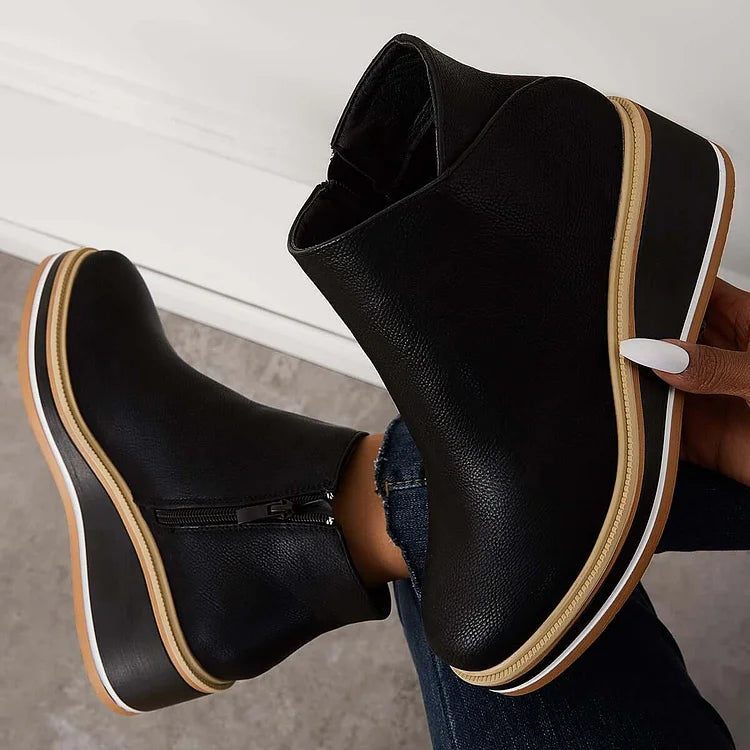 SIDE-ZIP CHELSEA BOOT FOR WOMEN