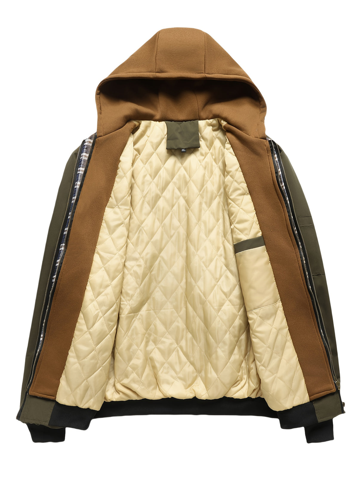 HOODED PUFFER JACKET FOR MEN