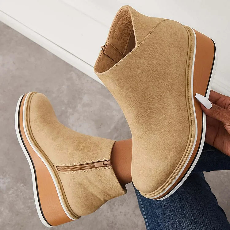 SIDE-ZIP CHELSEA BOOT FOR WOMEN