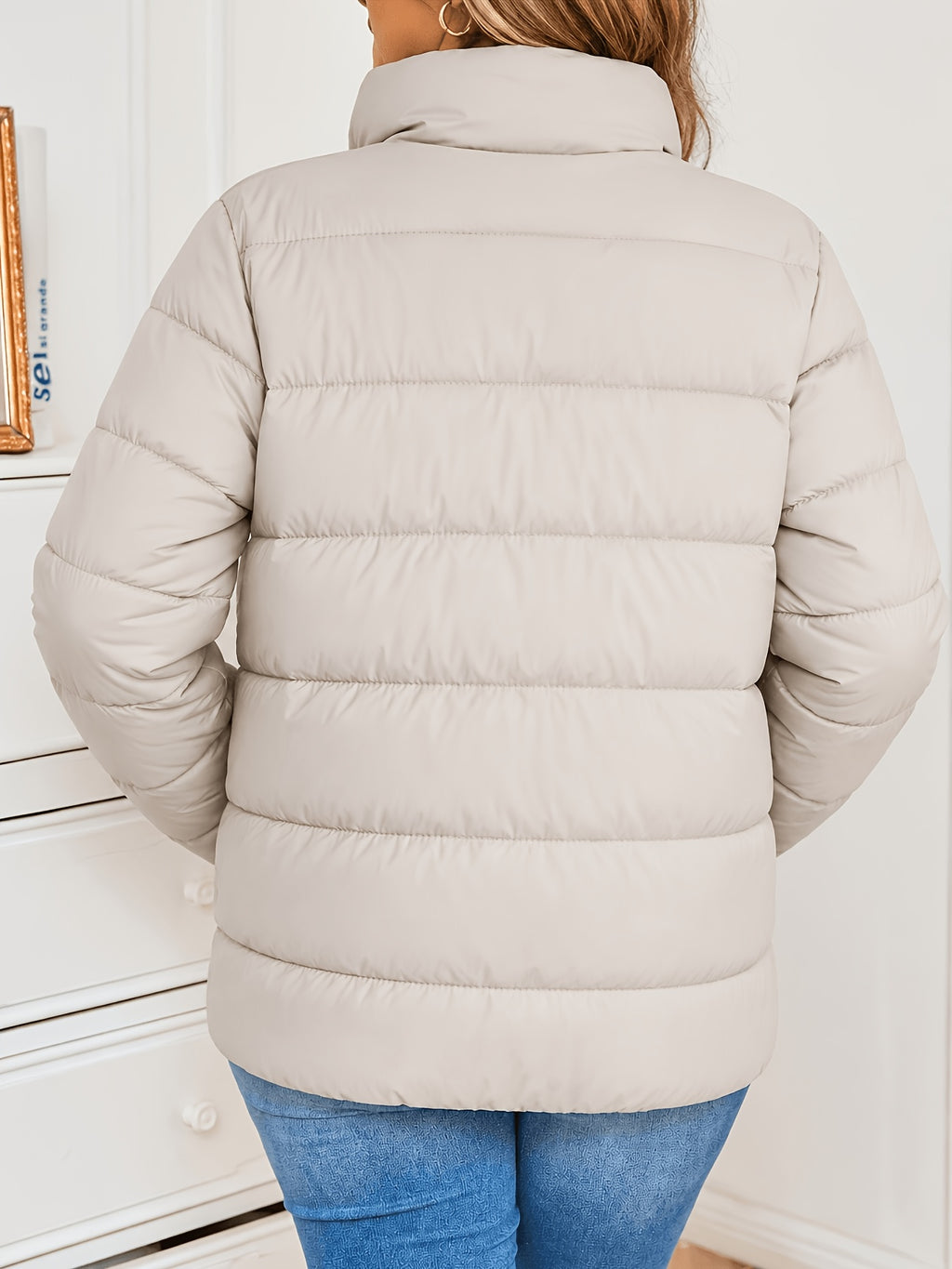 QUILTED PUFFER JACKET FOR WOMEN