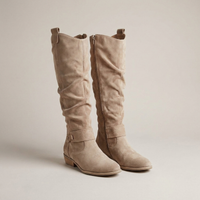 WIDE-FIT KNEE HIGH BOOTS FOR WOMEN