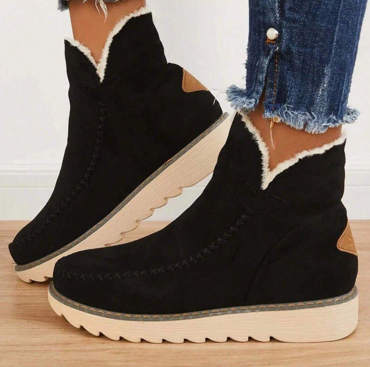 WEDGE SOLE WINTER BOOT FOR WOMEN