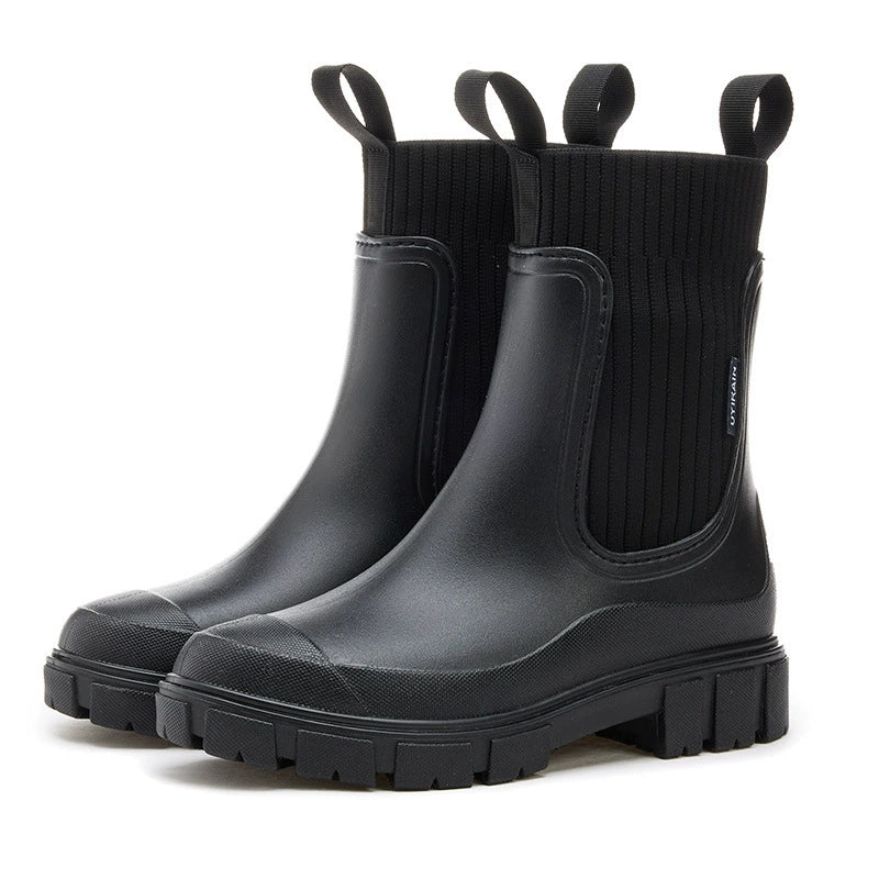 RUBBER CHELSEA BOOT FOR WOMEN