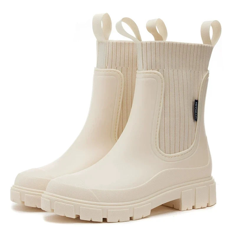 RUBBER CHELSEA BOOT FOR WOMEN
