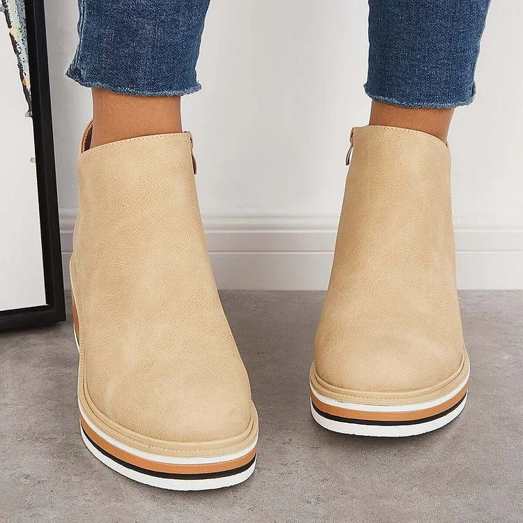 SIDE-ZIP CHELSEA BOOT FOR WOMEN