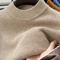 MOCK NECK KNIT SWEATER FOR MEN