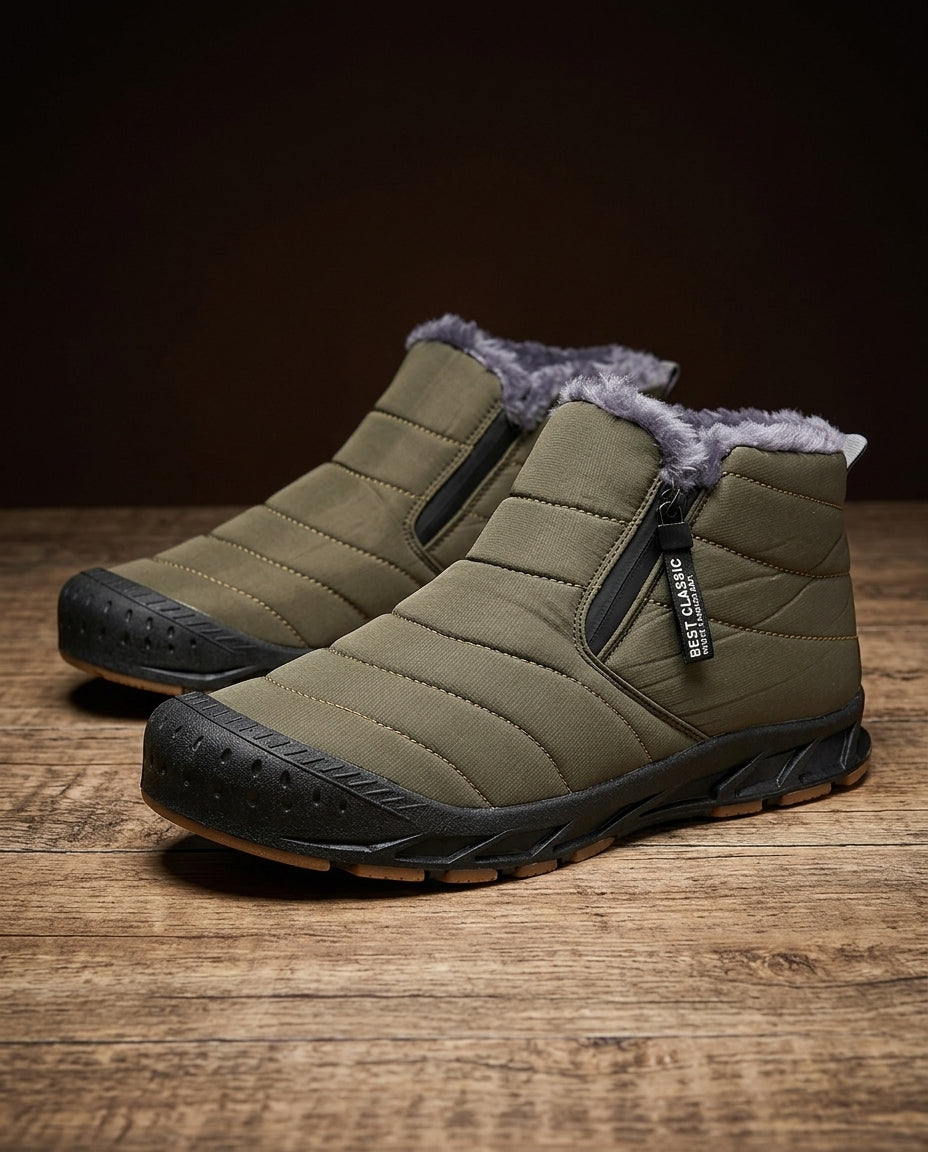 WIDE TOE SNOW BOOTS FOR MEN