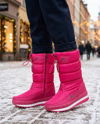 QUILTED SNOW BOOTS FOR WOMEN