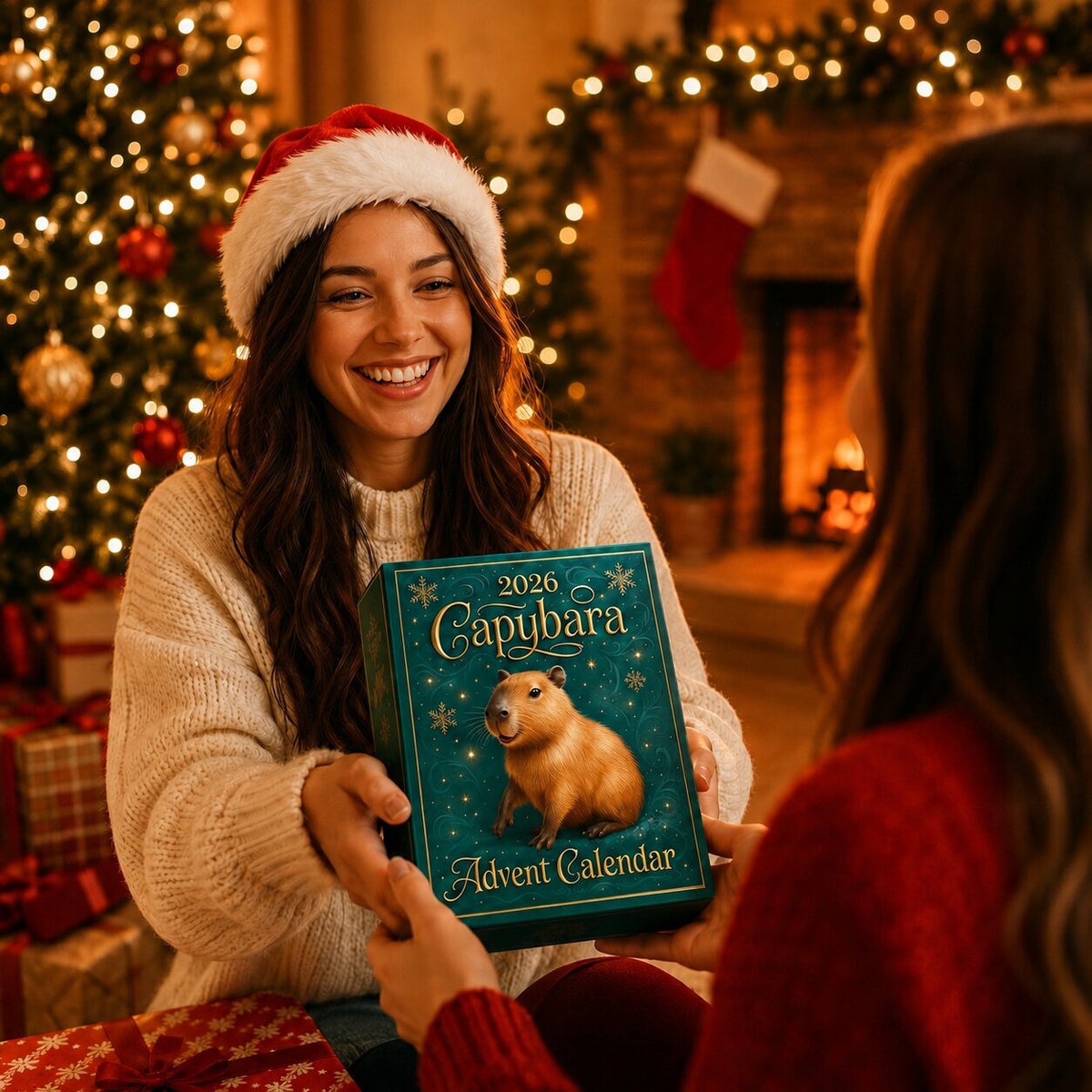 CAPYBARA ADVENT CALENDAR – 24 DAILY FESTIVE SURPRISES
